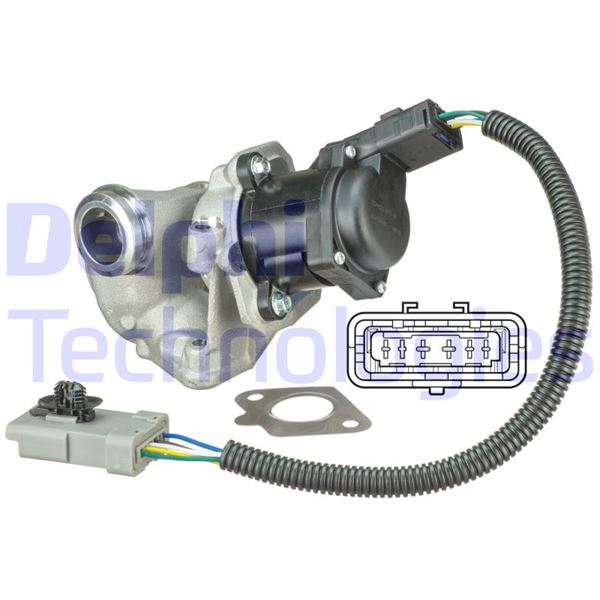 DELPHI EG10435-12B1 Motor EGR Parçaları - FORD FOCUS II Turnier (DA_, FFS, DS) uyumlu