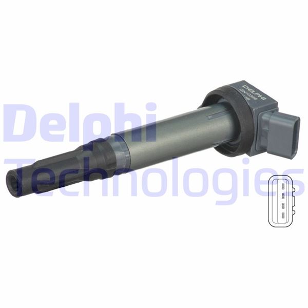 DELPHI GN10366-12B1 Ateşleme Sistemi Ateşleme Bobini - TOYOTA LAND CRUISER PRADO (_J15_) uyumlu