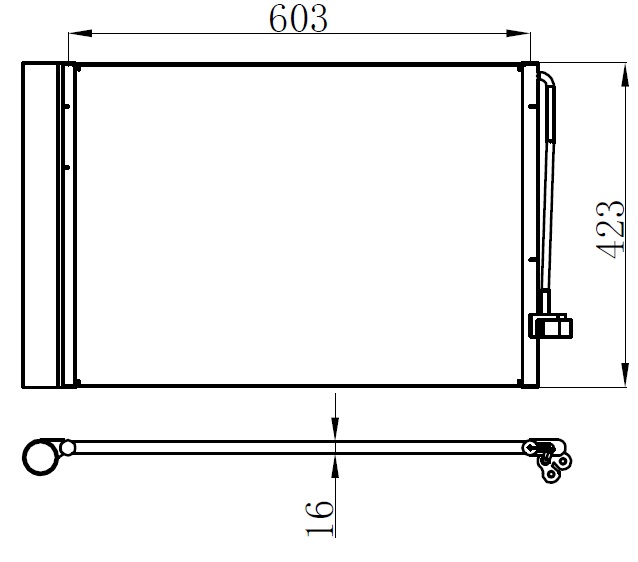Klima Radyatörü - CBM586016 Ürün Görseli