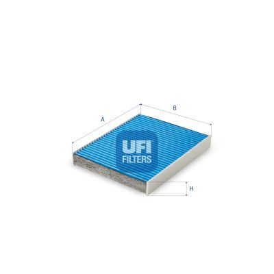UFI 34.115.00 İklimlendirme Sistemi Polen Filtresi - FORD FIESTA V (JH_, JD_) uyumlu