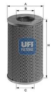 UFI 25.422.00 Motor Yağ Filtresi - FORD 5000-Serie uyumlu