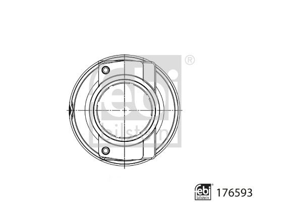 FEBI BILSTEIN 176593 Debriyaj Sistemi Debriyaj Rulmanı - MERCEDES-BENZ AROCS uyumlu
