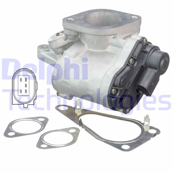 DELPHI EG10463-12B1 Motor EGR Parçaları - RENAULT MEGANE II Station wagon (KM0/1_) uyumlu
