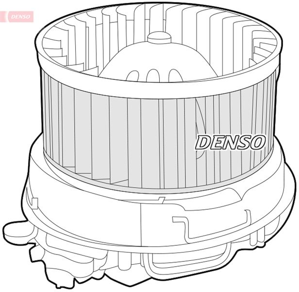 DENSO DEA07007 İklimlendirme Sistemi Fan Parçaları - CITROËN C3 I (FC_, FN_) uyumlu
