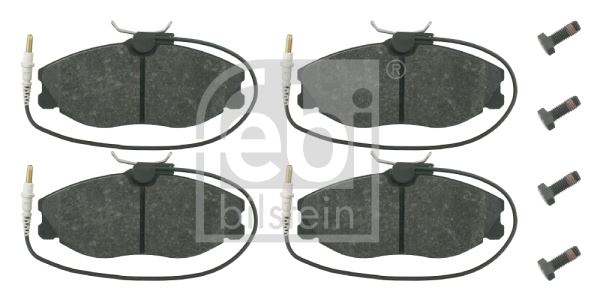 FEBI BILSTEIN 16257 Fren Sistemleri Fren Balatası - PEUGEOT 406 (8B) uyumlu