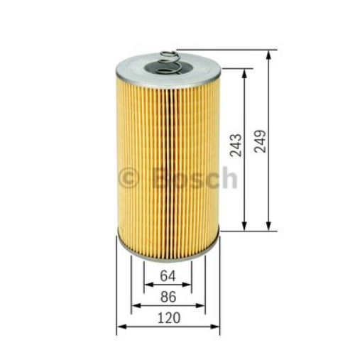 BOSCH 1 457 429 740 Motor Yağ Filtresi - FENDT Favorit uyumlu