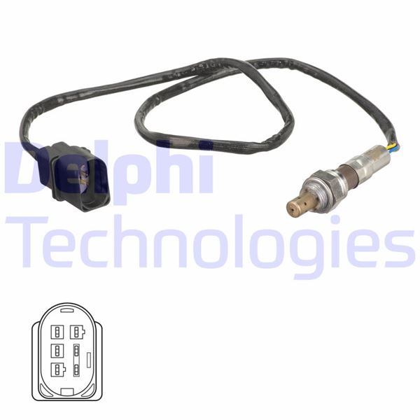 DELPHI ES21099-12B1 Emme & Egzoz Sistemi Egzoz Sensörleri - VW POLO III (6N1) uyumlu