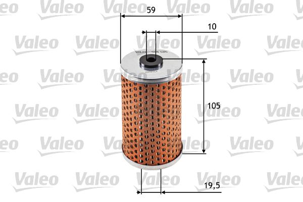 VALEO 586585 Motor Yağ Filtresi - MERCEDES-BENZ 190 (W201) uyumlu
