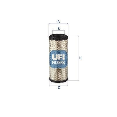 UFI 27.A02.00 Motor Hava Filtresi - BRANSON Serie-10 uyumlu