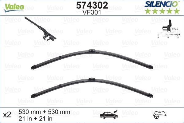 VALEO 574302 Kaporta & Gövde Parçaları Cam Silecek Mekanizması - VW PASSAT B5.5 (3B3) uyumlu