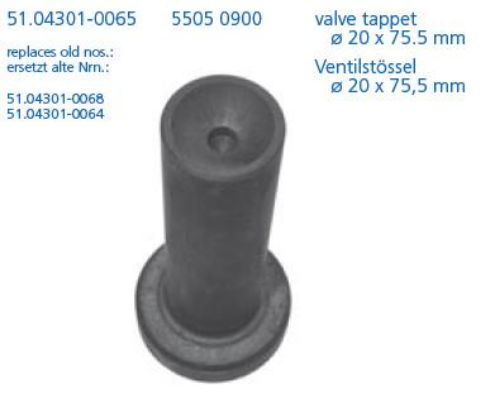 LASO 55050900 Motor Supap Kumandası - MAN E2000 uyumlu