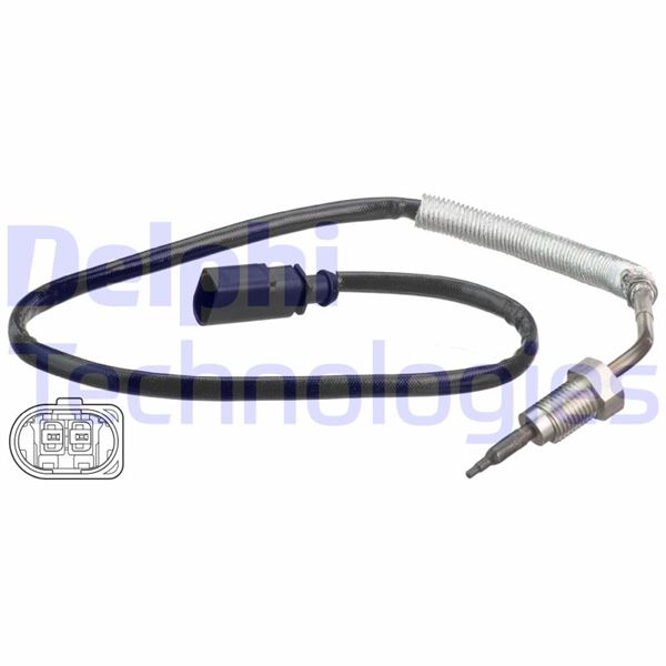 DELPHI TS30176 Emme & Egzoz Sistemi Egzoz Sensörleri - SEAT LEON ST (5F8) uyumlu