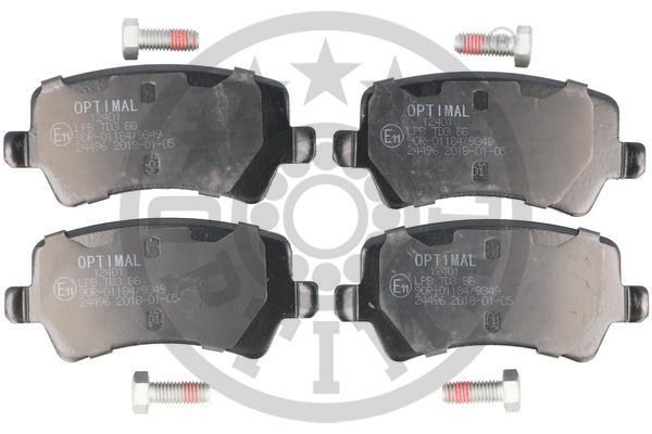 OPTIMAL BP-12401 Fren Sistemleri Fren Balatası - LAND ROVER FREELANDER 2 (L359) uyumlu