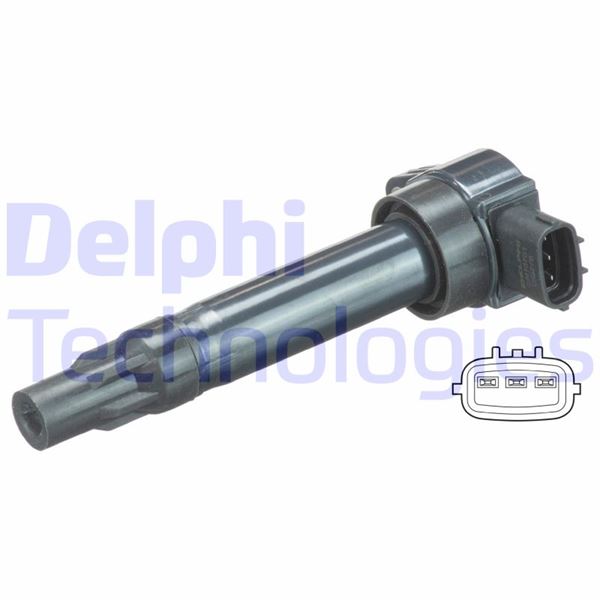 DELPHI GN10701-12B1 Ateşleme Sistemi Ateşleme Bobini - MITSUBISHI PAJERO IV (V8_W, V9_W) uyumlu
