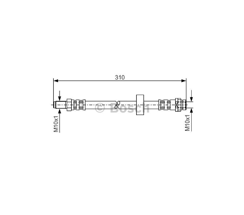 BOSCH 1 987 476 883 Fren Sistemleri Fren Hortumları - FORD MONDEO III Turnier (BWY) uyumlu