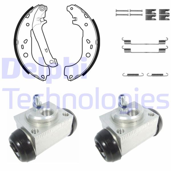 DELPHI KP1123 Fren Sistemleri Fren Pabucu - FORD FOCUS II Turnier (DA_, FFS, DS) uyumlu