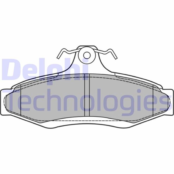 DELPHI LP1424 Fren Sistemleri Fren Balatası - DAEWOO NUBIRA (J100) uyumlu