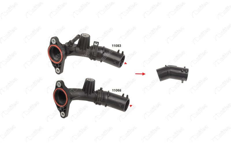 NIFEA 11082 Motor EGR Parçaları - DACIA DOKKER MPV (KE_) uyumlu