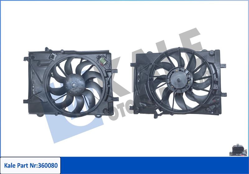 KALE OTO RADYATÖR 360080 Soğutma Sistemi Fan - CHEVROLET AVEO Hatchback (T300) uyumlu