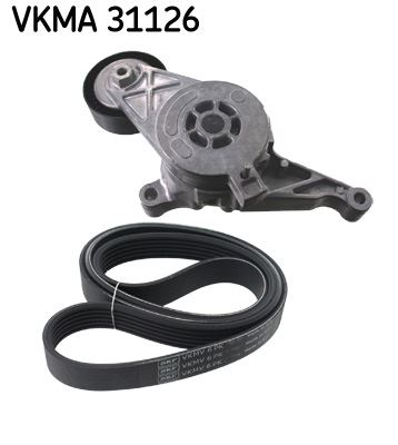 SKF VKMA 31126 Motor Kayış Kasnağı - VW CADDY III Kasa/büyük limuzin (2KA, 2KH, 2CA, 2CH) uyumlu