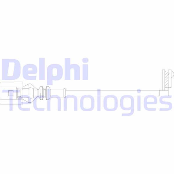 DELPHI LZ0328 Fren Sistemleri Aşınma Göstergesi - VW CRAFTER Panelvan/Van (SY_, SX_) uyumlu