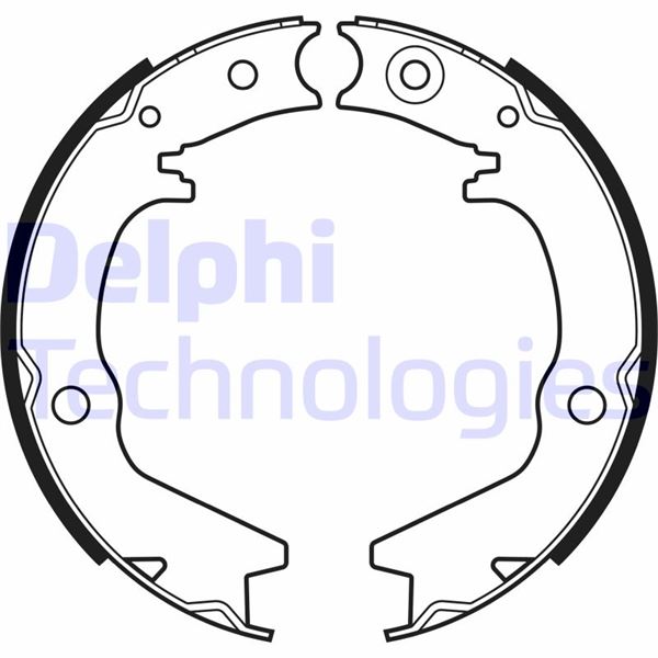 DELPHI LS2145 Fren Sistemleri Fren Pabucu - MITSUBISHI SPACE WAGON (N3_W, N4_W) uyumlu