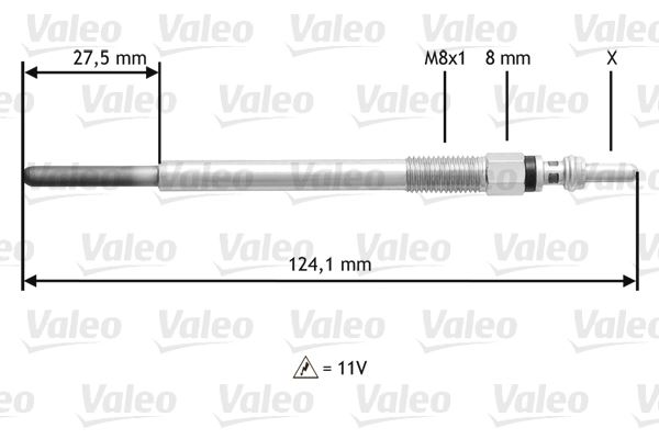 VALEO 345138 Ateşleme Sistemi Kızdırma Bujisi - FORD FOCUS III Sedan uyumlu