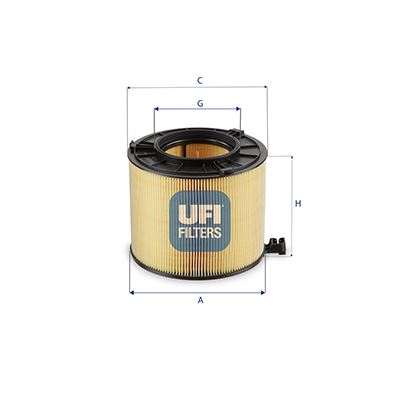 UFI 27.G11.00 Motor Hava Filtresi - AUDI A4 B9 (8W2, 8WC) uyumlu