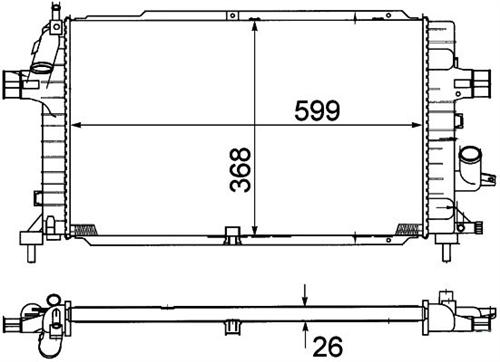 Su Radyatörü - GM - 13143570 Ürün Görseli