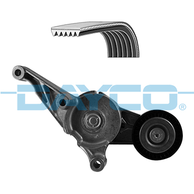 DAYCO KPV248 Motor Kayış Kasnağı - VW CADDY III Kasa/büyük limuzin (2KA, 2KH, 2CA, 2CH) uyumlu