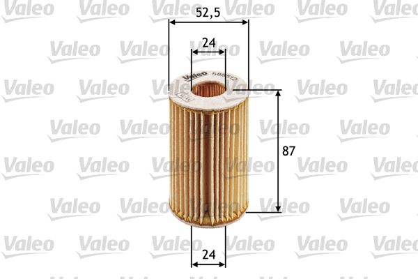 VALEO 586512 Motor Yağ Filtresi - RENAULT TWINGO I (C06_) uyumlu