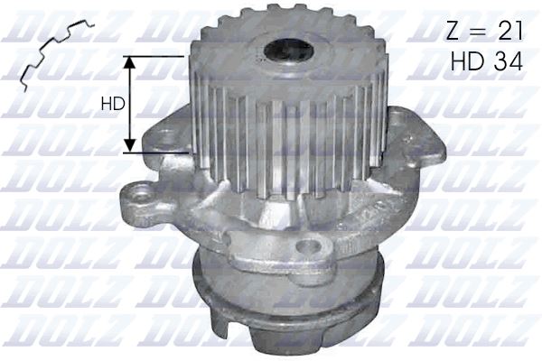 DOLZ L124 Motor Devirdaim - LADA VESTA (GFL_) uyumlu