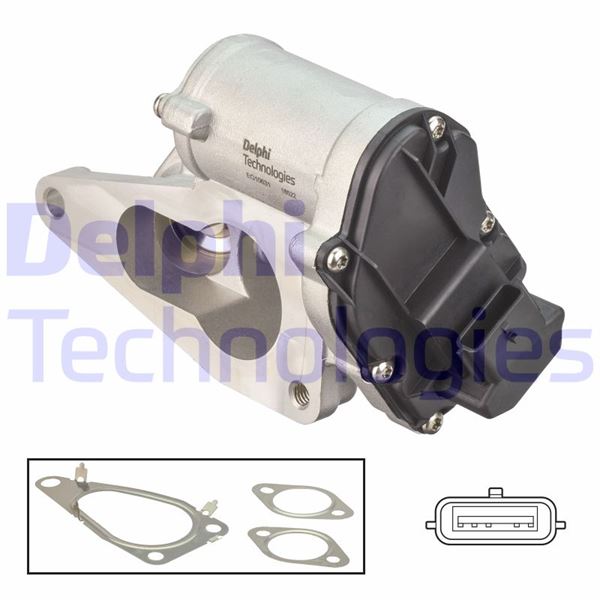 DELPHI EG10631-12B1 Motor EGR Parçaları - SUZUKI GRAND VITARA II (JT, TE, TD) uyumlu