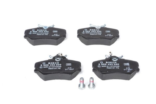 BOSCH 0 986 492 090 Fren Sistemleri Fren Balatası - PEUGEOT 405 I (15B) uyumlu