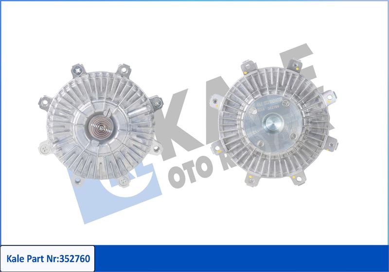 KALE OTO RADYATÖR 352760 Soğutma Sistemi Fan - HYUNDAI H100 Minibüs/Otobüs (P) uyumlu