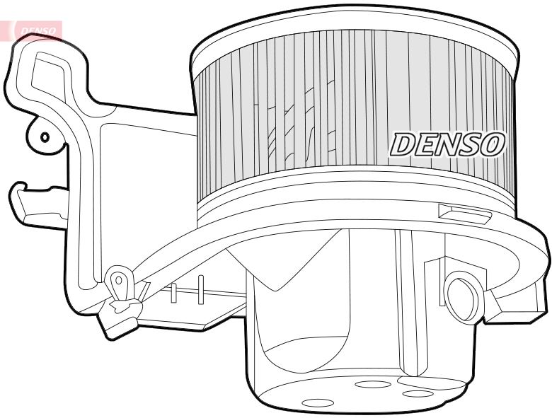 DENSO DEA07006 İklimlendirme Sistemi Fan Parçaları - CITROËN ZX (N2) uyumlu