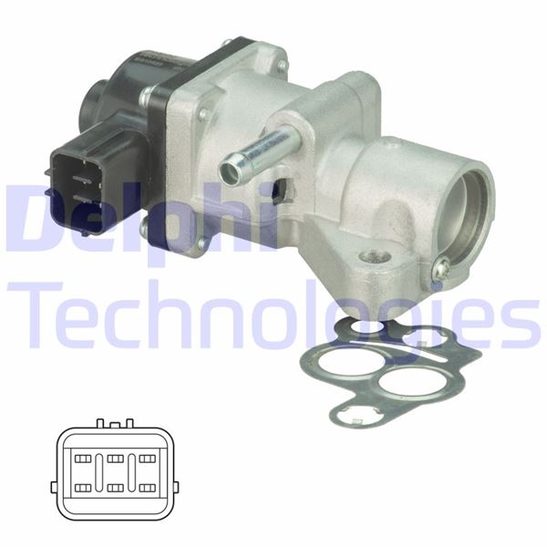 DELPHI EG10526-12B1 Motor EGR Parçaları - MAZDA MX-5 III (NC) uyumlu