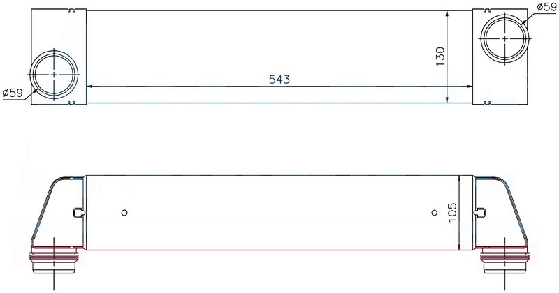 Turbo Radyatörü - IBM507105 Ürün Görseli