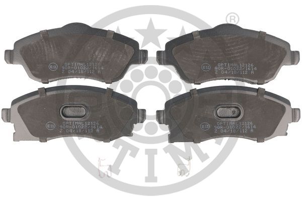 OPTIMAL BP-12126 Fren Sistemleri Fren Balatası - OPEL MERIVA A MPV (X03) uyumlu