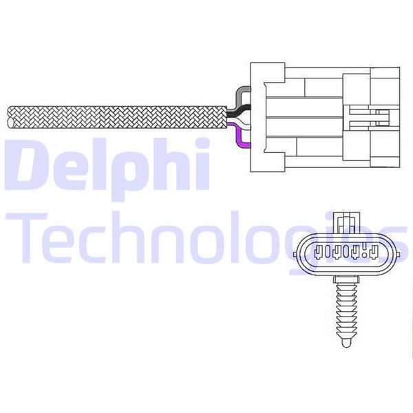 DELPHI ES20023-12B1 Emme & Egzoz Sistemi Egzoz Sensörleri - DAEWOO LEGANZA (KLAV) uyumlu
