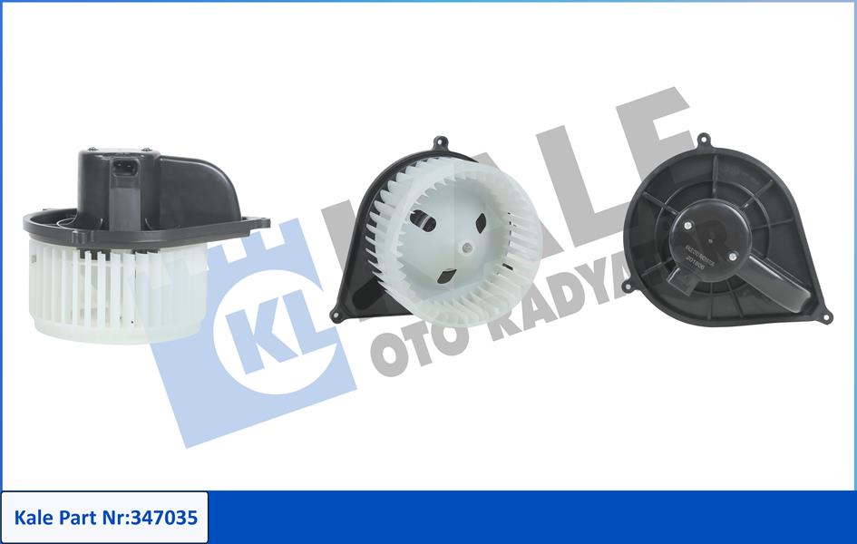 KALE OTO RADYATÖR 347035 İklimlendirme Sistemi Fan Parçaları - FIAT DUCATO Minibüs/Otobüs (230_) uyumlu