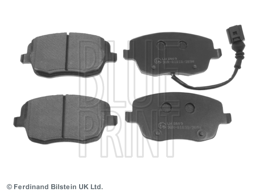 BLUE PRINT ADV184203 Fren Sistemleri Fren Balatası - SKODA ROOMSTER (5J7) uyumlu