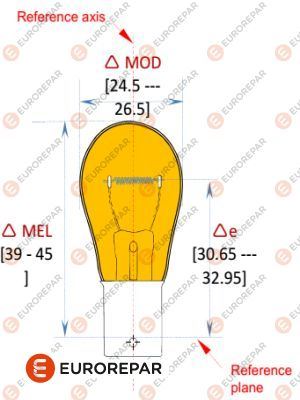 EUROREPAR 1616430980 Farlar & Aydınlatma Ampuller - OPEL CORSA D (S07) uyumlu