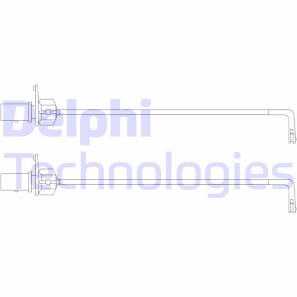 DELPHI LZ0250 Fren Sistemleri Aşınma Göstergesi - AUDI A5 (8T3) uyumlu