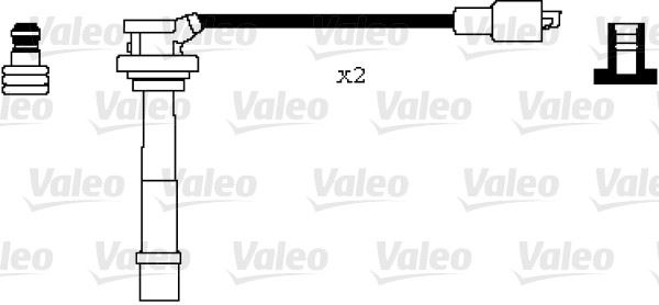 VALEO 346079 Ateşleme Sistemi Ateşleme Kablosu - SUZUKI BALENO Hatchback (EG) uyumlu