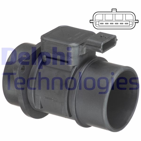 DELPHI AF10503-12B1 Motor Hava Kütle Ölçer (MAF Sensörü) - RENAULT LOGAN I (LS_) uyumlu