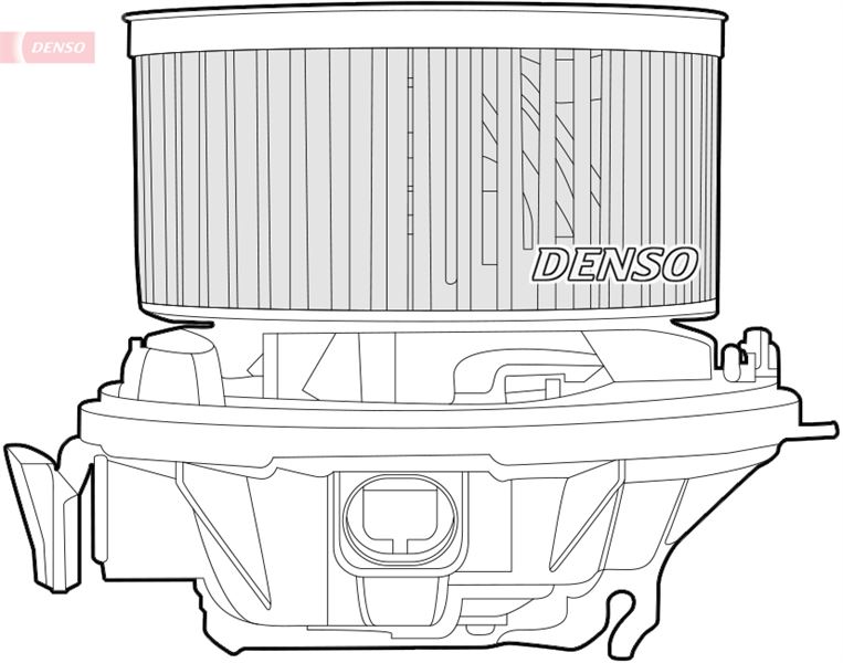 DENSO DEA07010 İklimlendirme Sistemi Fan Parçaları - CITROËN C5 I (DC_) uyumlu