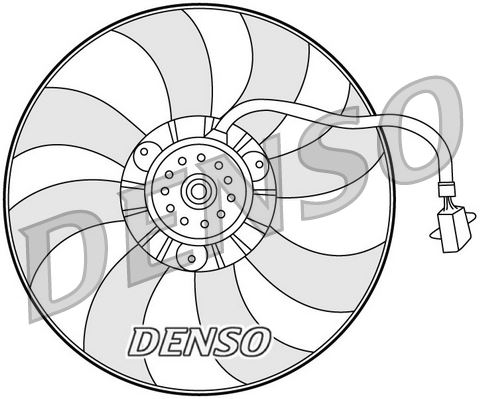 DENSO DER32007 Soğutma Sistemi Fan - SEAT IBIZA III (6L1) uyumlu