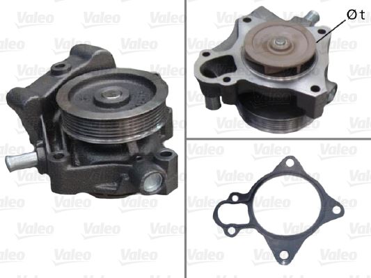 VALEO 506961 Motor Devirdaim - FIAT DUCATO Panelvan/Van (250_) uyumlu