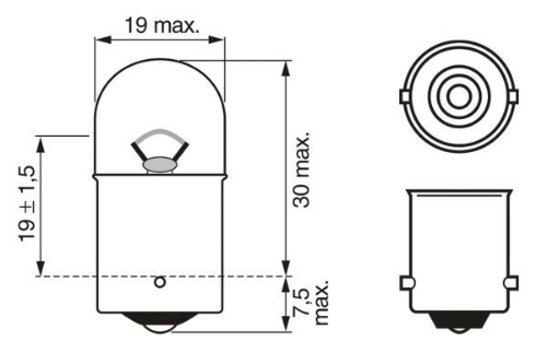 BOSCH 1 987 302 204 Farlar & Aydınlatma Ampuller - MERCEDES-BENZ G-SERISI (W461) uyumlu